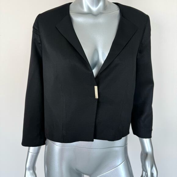 NWT!!! Diana Gallesi women black jacket size XL Retail 236$ - Picture 1 of 8
